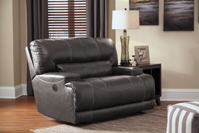 Signature Design by Ashley® McCaskill Gray Power Recliner 2