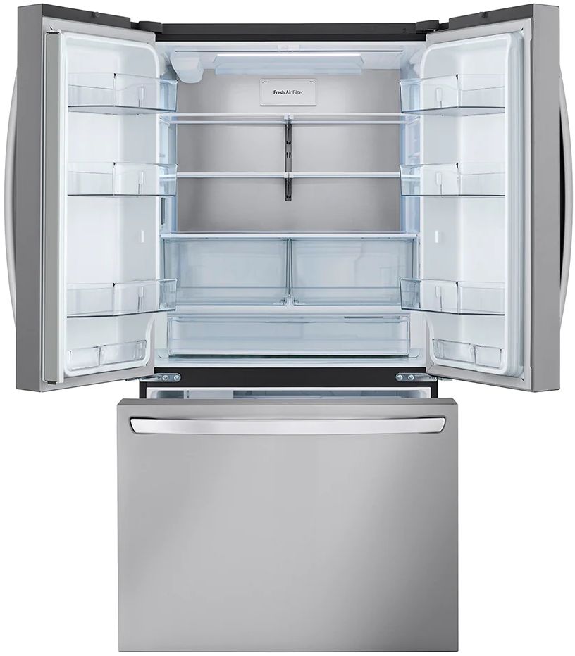 LG 27 Cu. Ft. PrintProof™ Stainless Steel Smart Counter Depth French Door Refrigerator Fred's