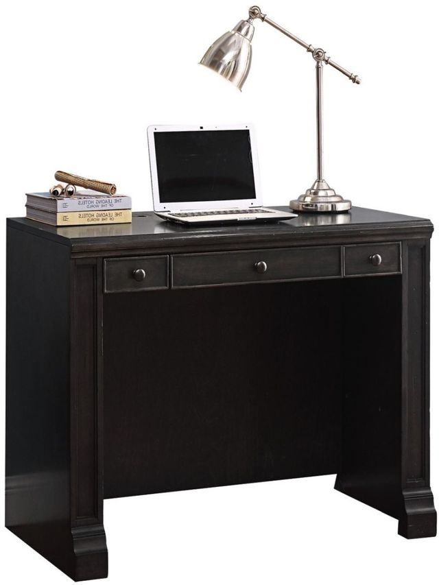 Parker House® Washington Heights Washed Charcoal Library Desk 0