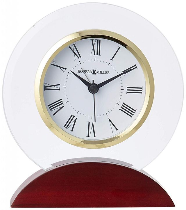 Howard Miller® Dana Rosewood Tabletop Clock
