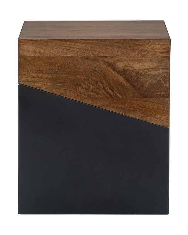 Signature Design by Ashley® Trailbend Brown/Gunmetal Accent Table 2