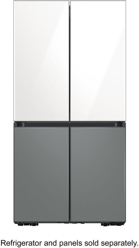 Samsung Bespoke 22.8 Cu. Ft. Panel Ready Counter Depth French Door Refrigerator in Customizable Panel