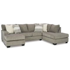 Signature Design by Ashley® Creswell 2-Piece Linen Sectional