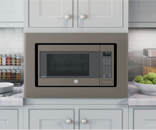 GE Profile™ 1.5 Cu. Ft. Stainless Steel Countertop Convection/Microwave 16