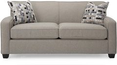 Decor-Rest® Furniture LTD 2401 Captain Ivory Sofa