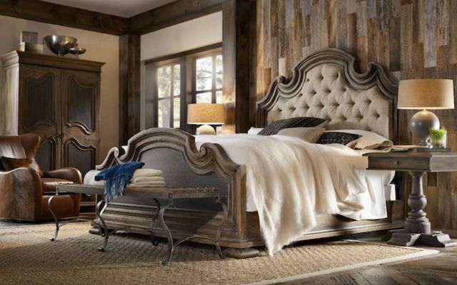 Hooker® Furniture Hill Country Timeworn Saddle Brown Ozark Bed Bench 6