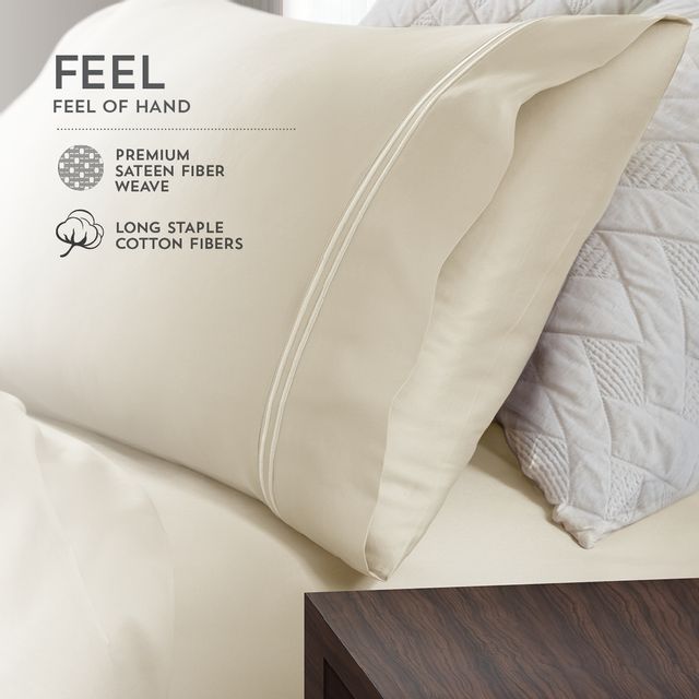 PureCare® Elements™ Premium Modal® White Standard Pillowcase Set 3