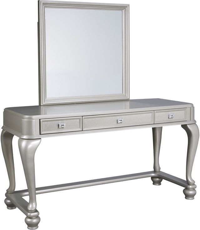 Signature Design by Ashley® Coralayne Silver Vanity and Mirror-0