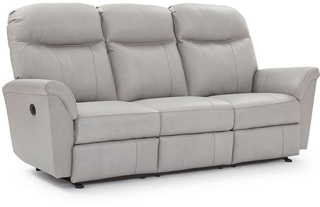 Best Home Furnishings® Caitlin Collection Gray Space Saver® Sofa