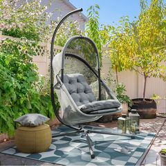 Hangloose 2 Piece Outdoor Swing Chair (Grey)