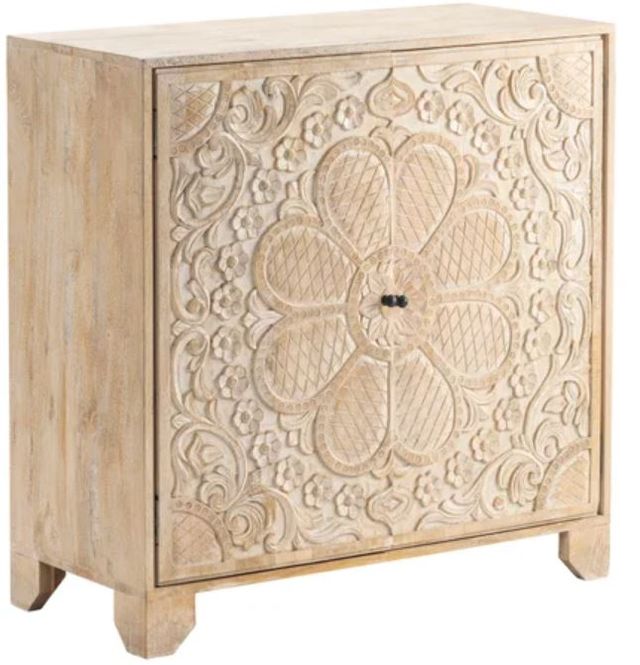 Crestview Collection Meadow Beige Cabinet | Colder's | Milwaukee Area