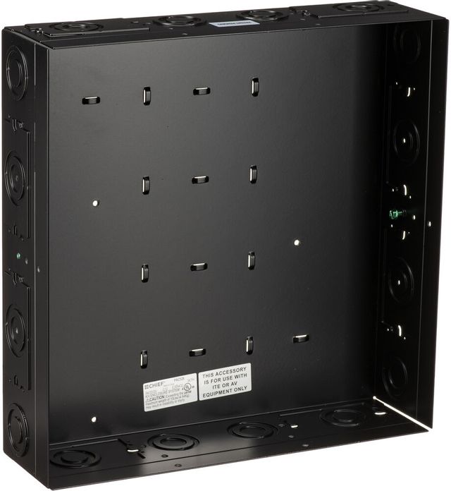 Chief® Proximity® Black Large In Wall Storage Box
