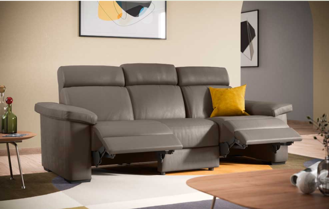 Natuzzi Editions Estremo Double Reclining Sofa | Fischer Furniture ...