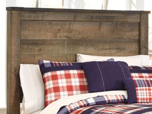 Signature Design by Ashley® Trinell Rustic Brown Full Panel Headboard