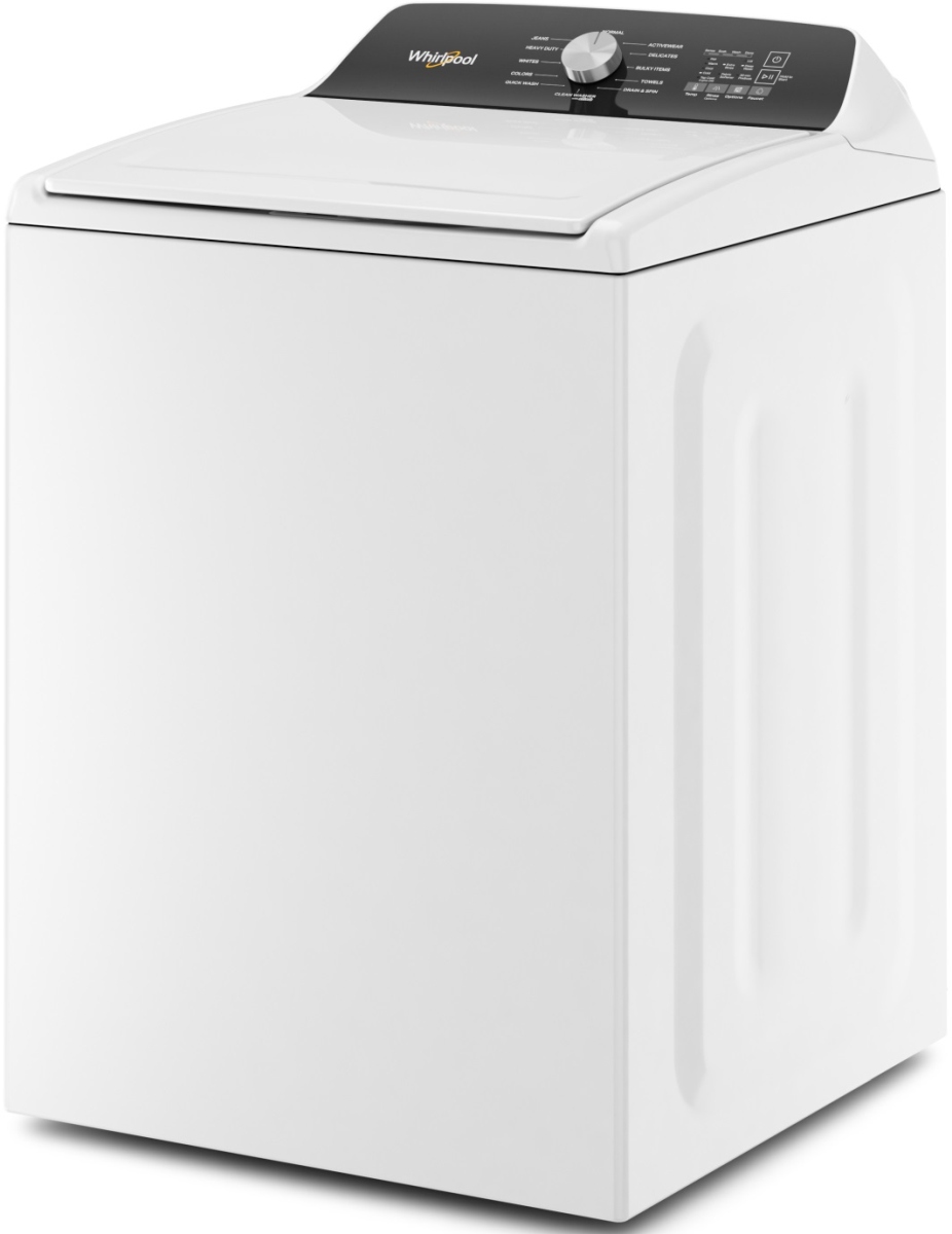 Whirlpool® 5.2 Cu. Ft. White Top Load Washer | Spadoni's Furniture And ...