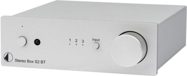 Pro-Ject Stereo Box S2 Silver Bluetooth Integrated Amplifier 0