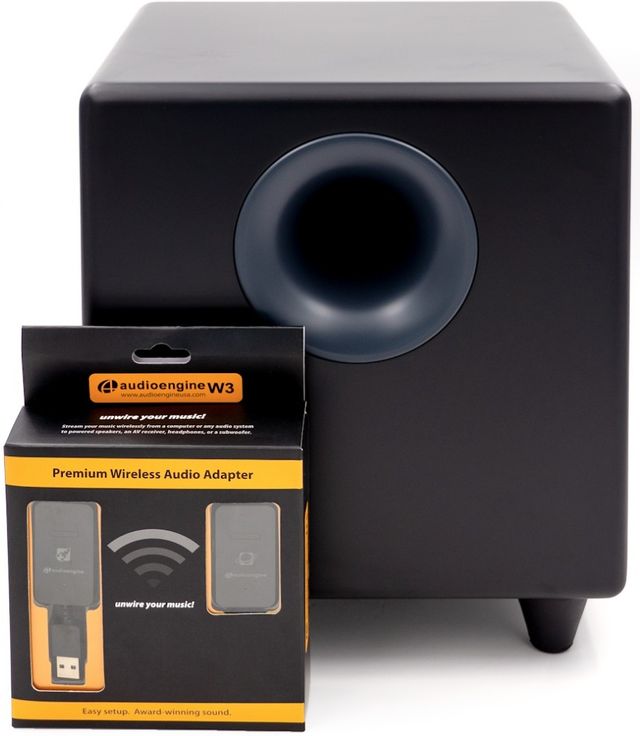 Audioengine Black S8 Wireless Subwoofer Bundle 0