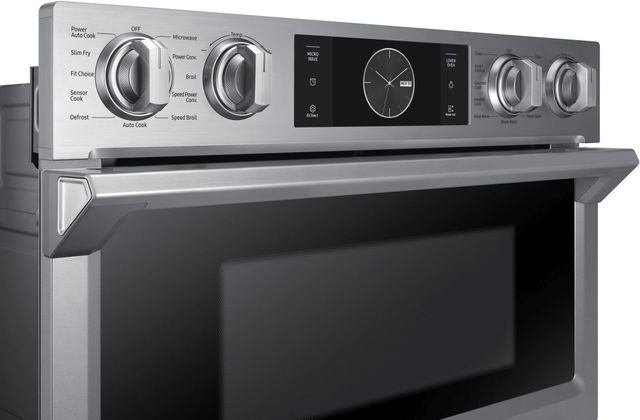 Samsung 30" Stainless Steel Oven/Micro Combo Electric Wall Oven -3