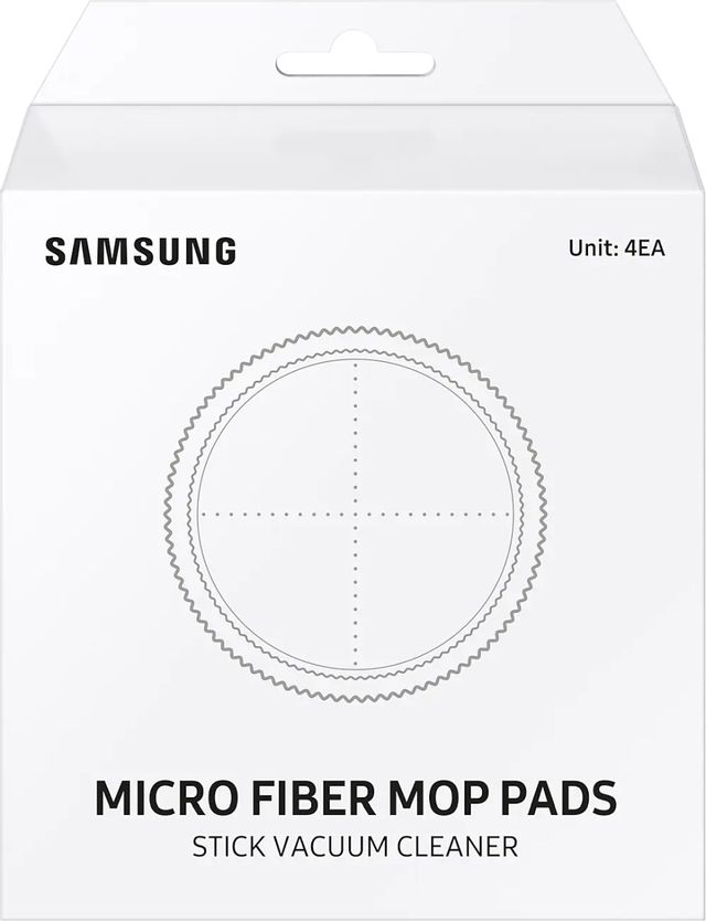 Samsung Set of 4 Natural Gray Jet™ Spinning Sweeper Microfiber Pads 1