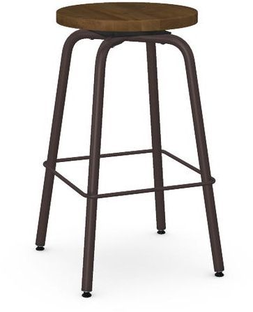 Amisco Button Counter Height Stool