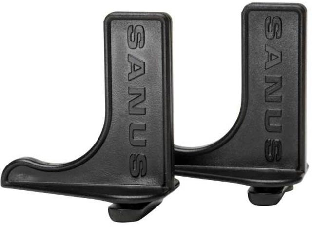 Sanus® Component Series Black Rack Shelf Stop 10 Pack