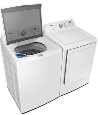 Samsung 7.2 Cu. Ft. White Front Load Electric Dryer 6