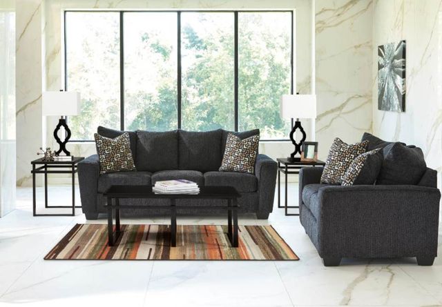 Benchcraft® Wixon 2-Piece Slate Living Room Set 3