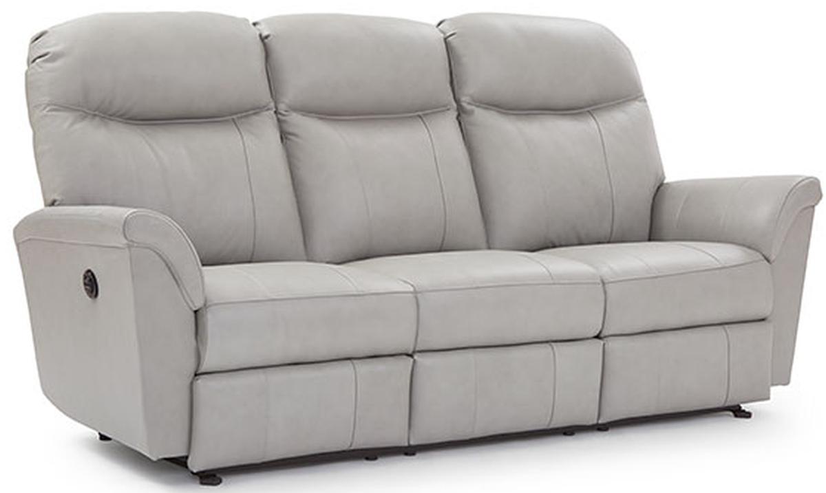 Best™ Home Furnishings Caitlin Collection Gray Power Space Saver® Sofa