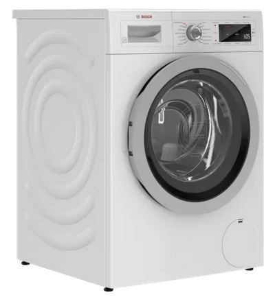 Bosch 500 Series 2.2 Cu. Ft. White Front Load Washer 3