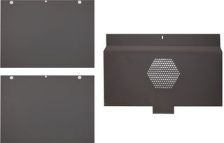 Ilve 30" Black Dual Fuel Oven Range Self Clean Panels