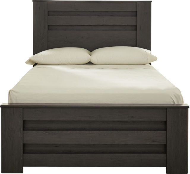 Signature Design by Ashley® Brinxton Charcoal Queen Panel Bed 9