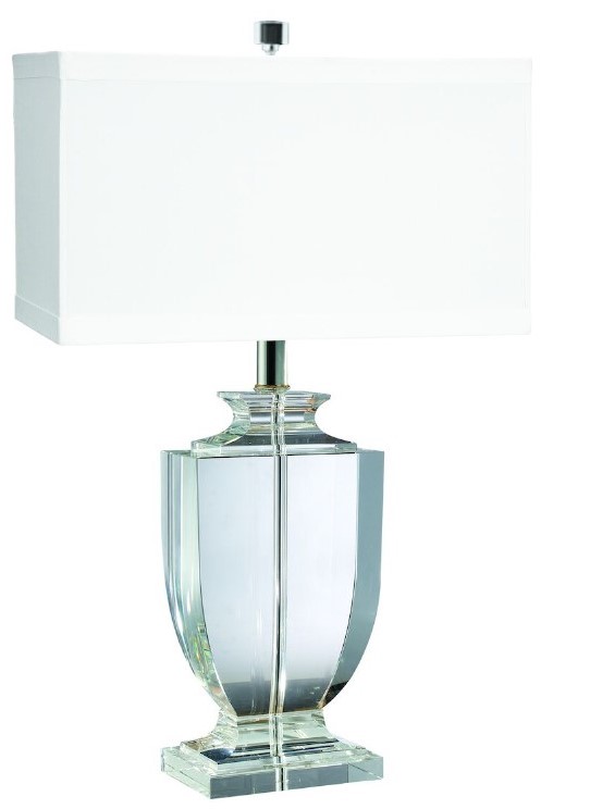 clear crystal table lamp