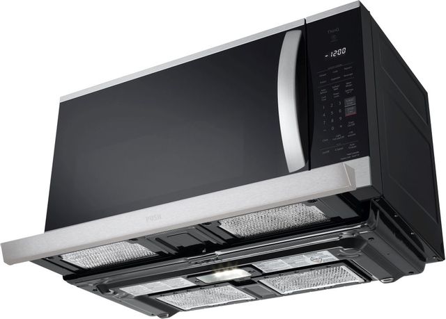 LG 2.1 Cu. Ft. PrintProof™ Stainless Steel Over The Range Microwave 25