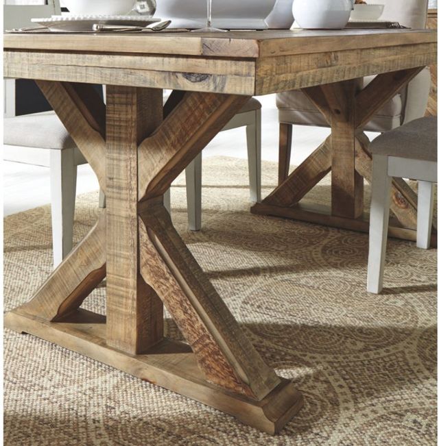 Signature Design by Ashley® Grindleburg Light Brown Dining Room Table 1