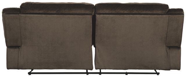 Signature Design by Ashley® Clonmel Chocolate 2 Seat Reclining Power Sofa-3