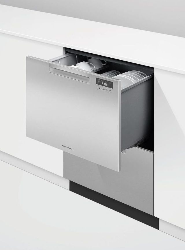 Fisher & Paykel Series 7 23.56" Stainless Steel Double DishDrawer™ Dishwasher-3