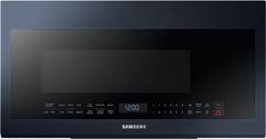 Samsung BESPOKE 2.1 Cu. Ft. Navy Steel Over The Range Microwave