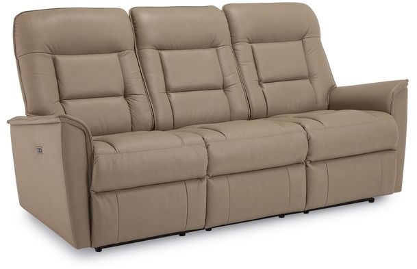 Palliser® Furniture Dover Brown Power Reclining Sofa with Power Headrest