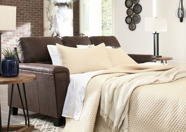 Canapé-lit Navi en tissu brun Signature Design by Ashley® 1
