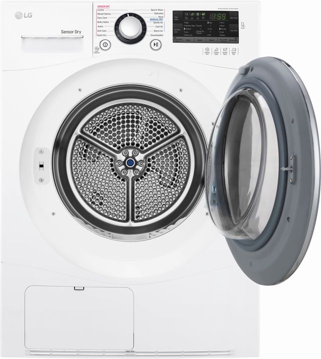 LG 4.2 Cu. Ft. White Front Load Electric Dryer 1