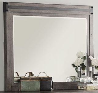 Legends Furniture Storehouse Smoked Grey Mirror