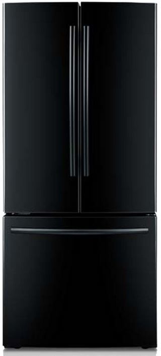 Samsung 21.6 Cu. Ft. French Door Refrigerator-Black