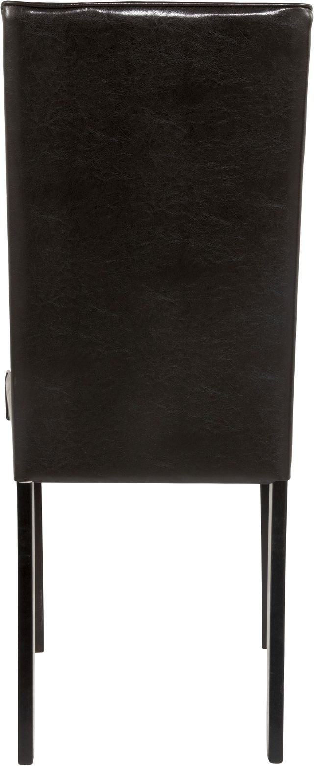 Signature Design by Ashley® Kimonte Dark Brown Dining Upholstered Side Chair-3