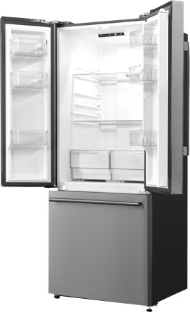 Galanz 16.0 Cu. Ft. Stainless Steel French Door Refrigerator 5