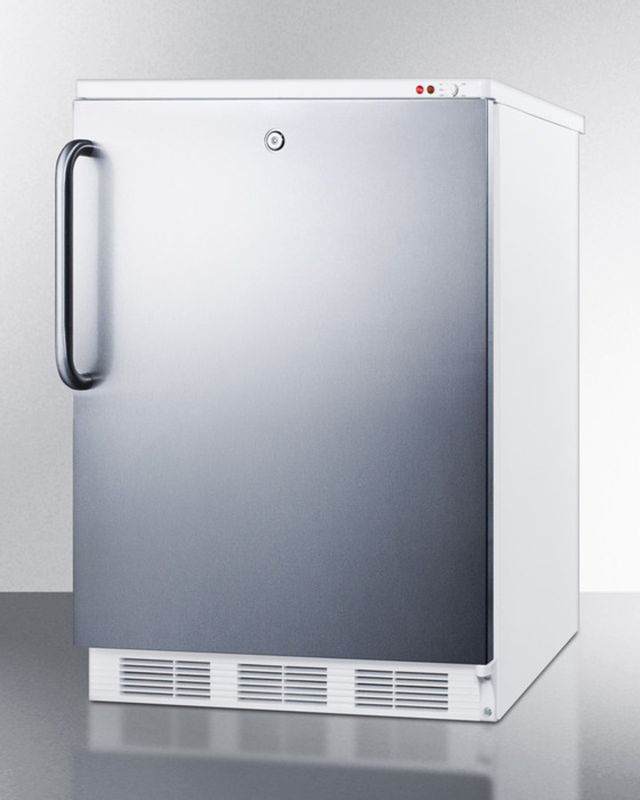 Accucold® by Summit® 3.5 Cu. Ft. Stainless Steel Built In All Freezer 3