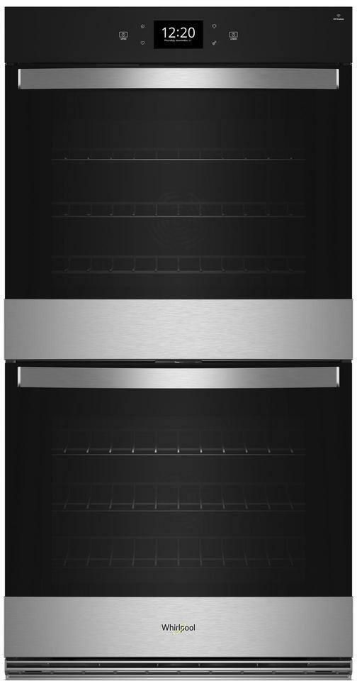 Whirlpool® 30" Fingerprint Resistant Stainless Steel Double Electric Wall Oven