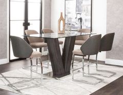 Franco 7 Piece Dining Set  (Counter Height)