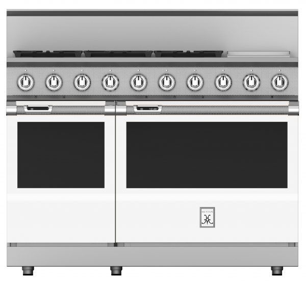Hestan KRD Series 48" Froth Pro Style Dual Fuel Natural Gas Range with 12" Griddle