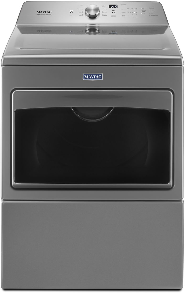 Maytag® 7.4 Cu. Ft. Metallic Slate Front Load Electric Dryer | Roby's ...