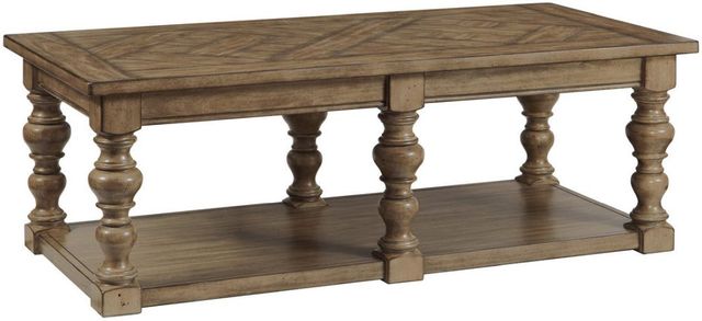Signature Design by Ashley® Chalimone Grayish Brown Coffee Table 0